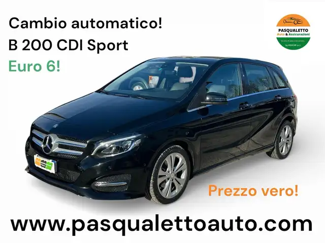 Mercedes-Benz B 200 EURO 6 AUTOMATICA! 200 (cdi) Sport auto