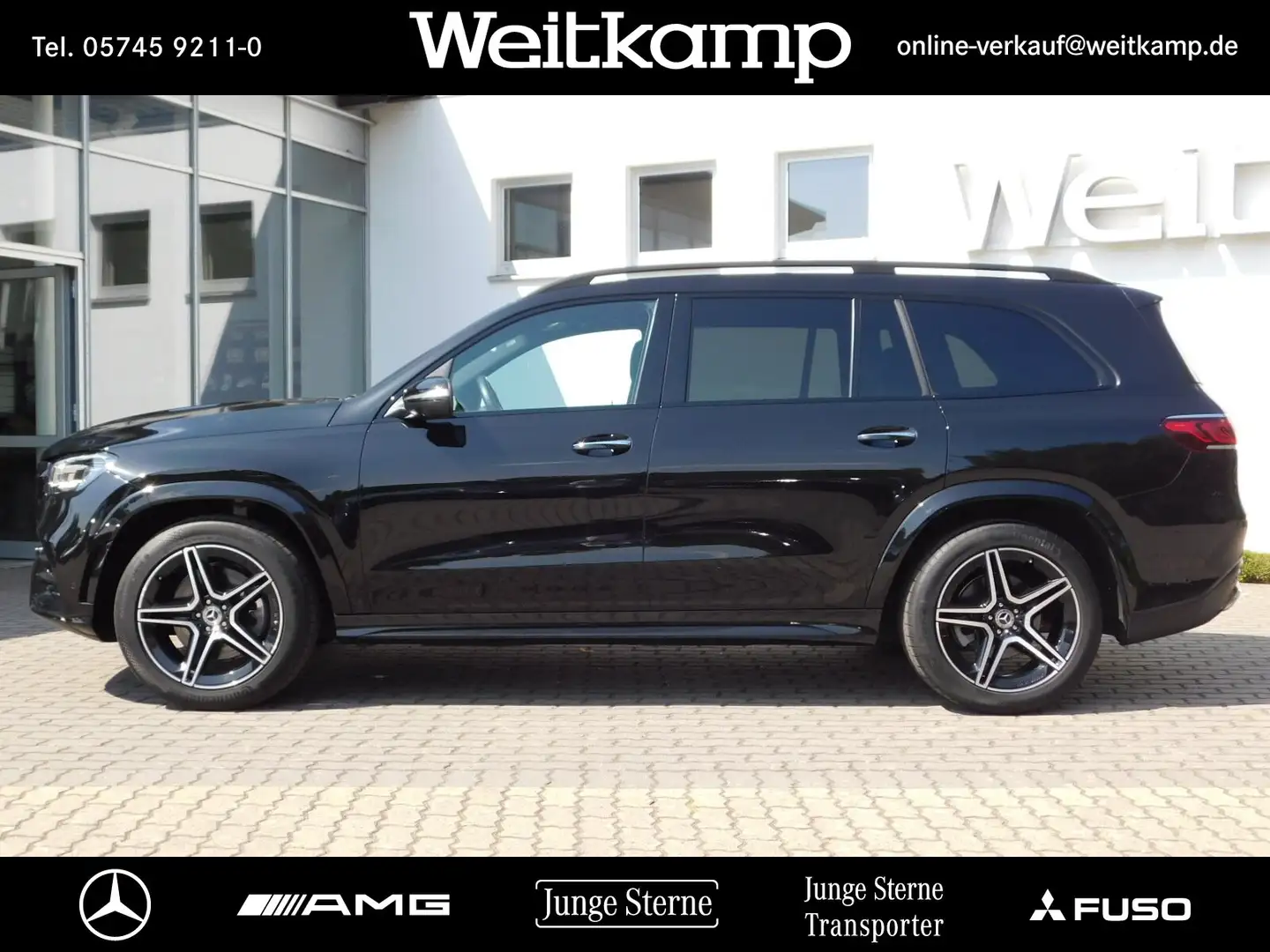 Mercedes-Benz GLS 580 GLS 580 4M AMG+AHK+Pano+E-ACTIVE BODY CONTROL BC Schwarz - 2