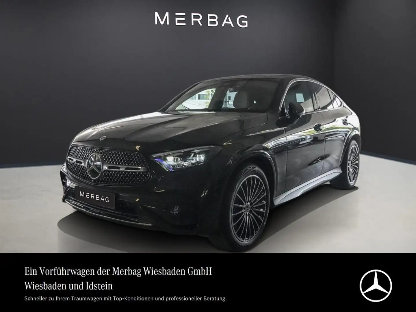 Mercedes-Benz GLC 200 Coupé-AMG-PANO-AHK-DISTRONIC-UVP 77.200,- Gris - 1