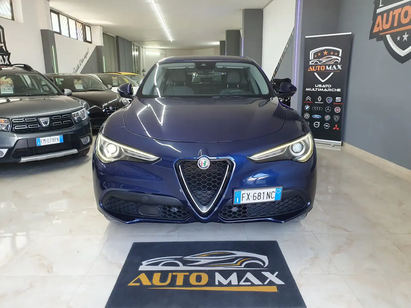 Alfa Romeo Stelvio 2.2 t Executive Q4 210cv auto my19 Blau - 2