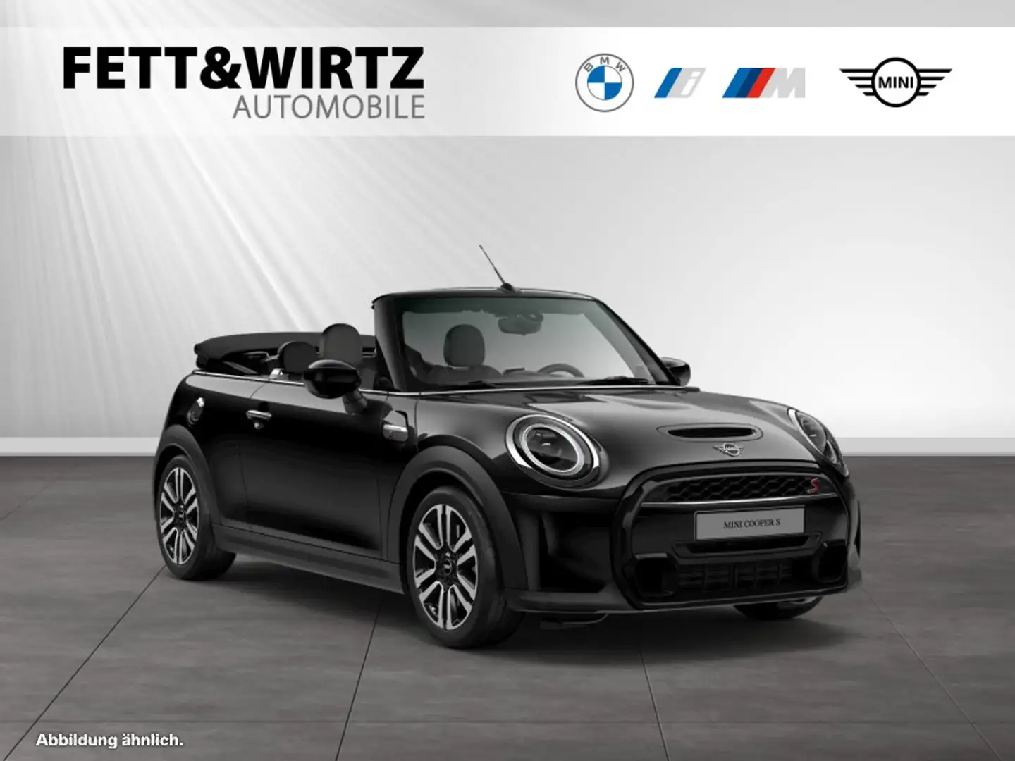 MINI Cooper S Cabrio Cooper S Cabrio LED HiFi DAB Navi Noir - 1