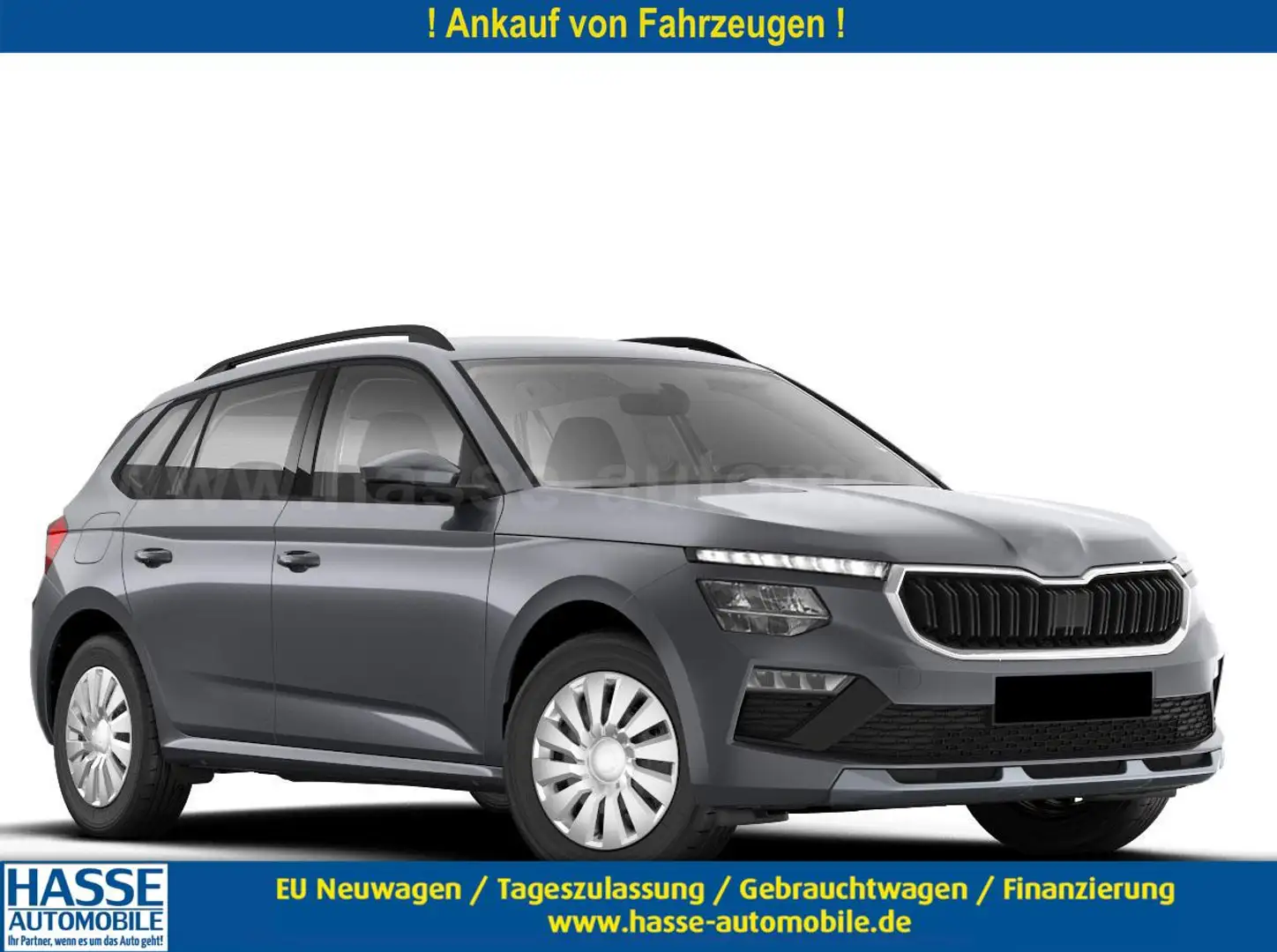 Skoda Kamiq Selection 1.0 TSI DSG AHK*Android Auto*SHZ*Kame... Gris - 1