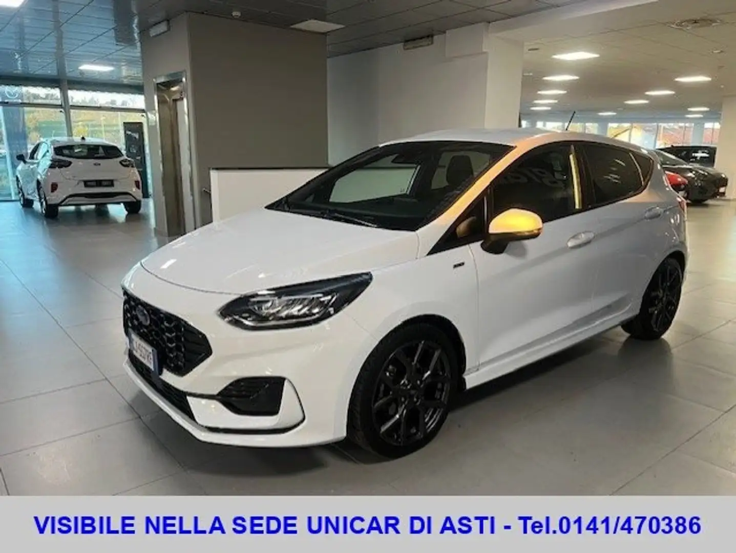 Ford Fiesta 1.0 Ecoboost Hybrid ST-Line 125cv Blanc - 1