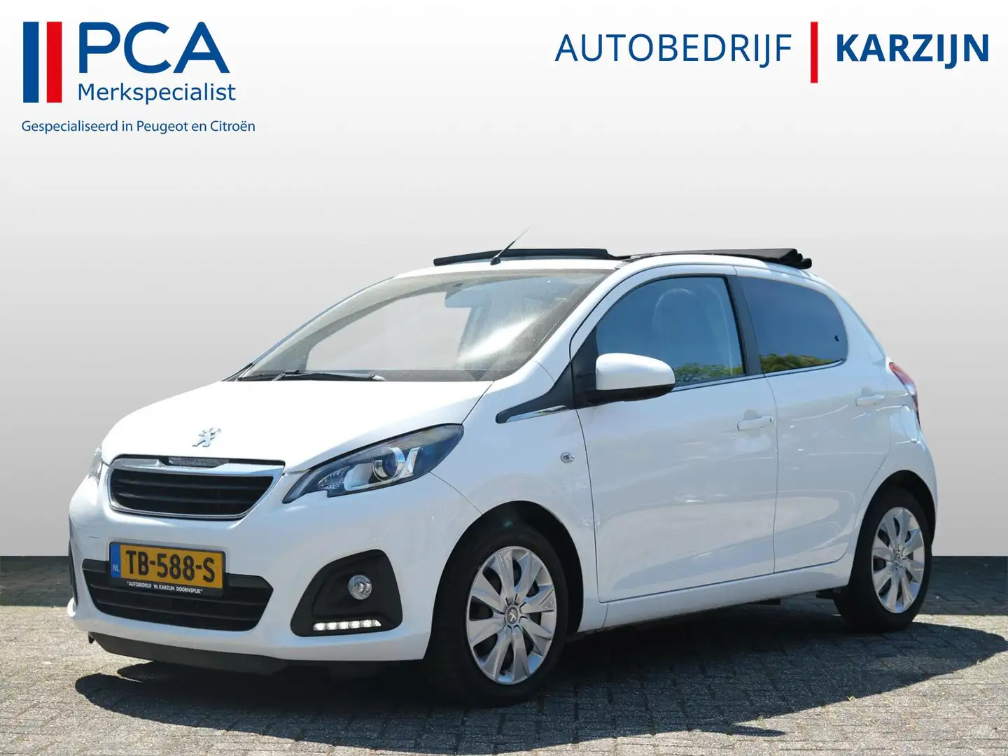 Peugeot 108 1.0 e-VTi Active TOP! Bílá - 1