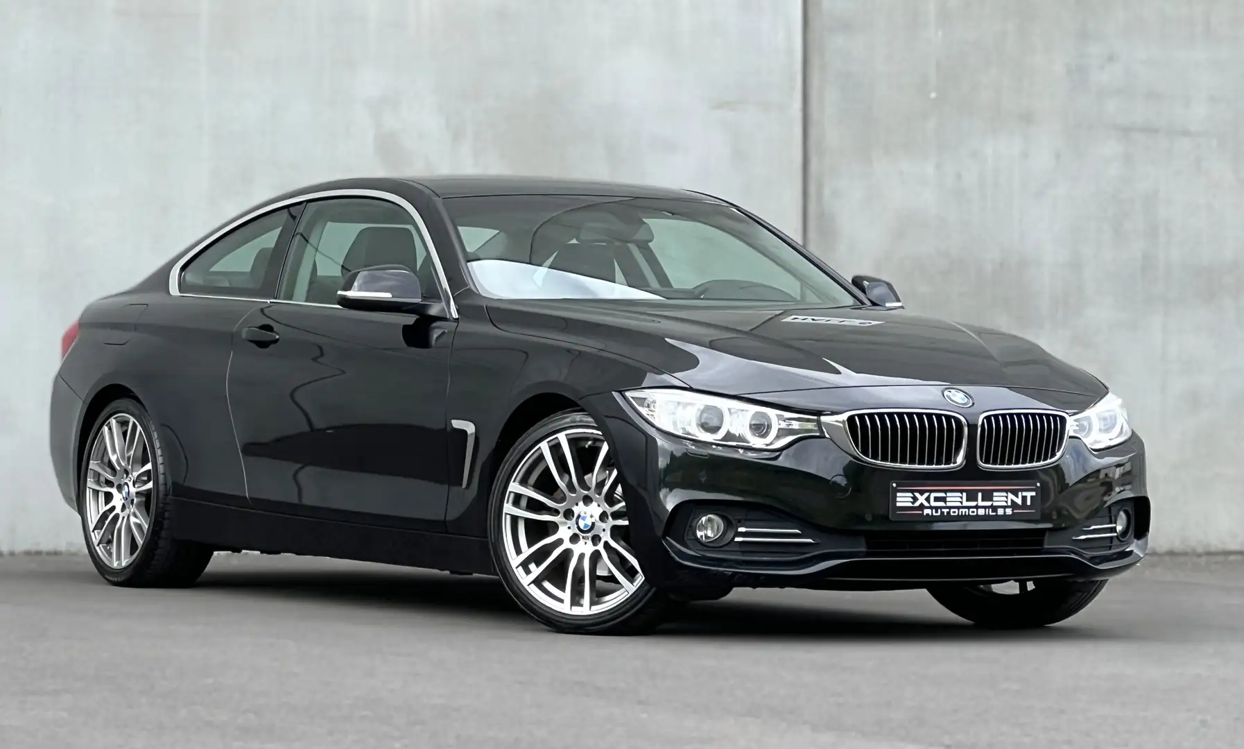 BMW 418 Coupé dA*BOITE AUTO*GPS*CRUISE*BLUETOOTH* Noir - 2