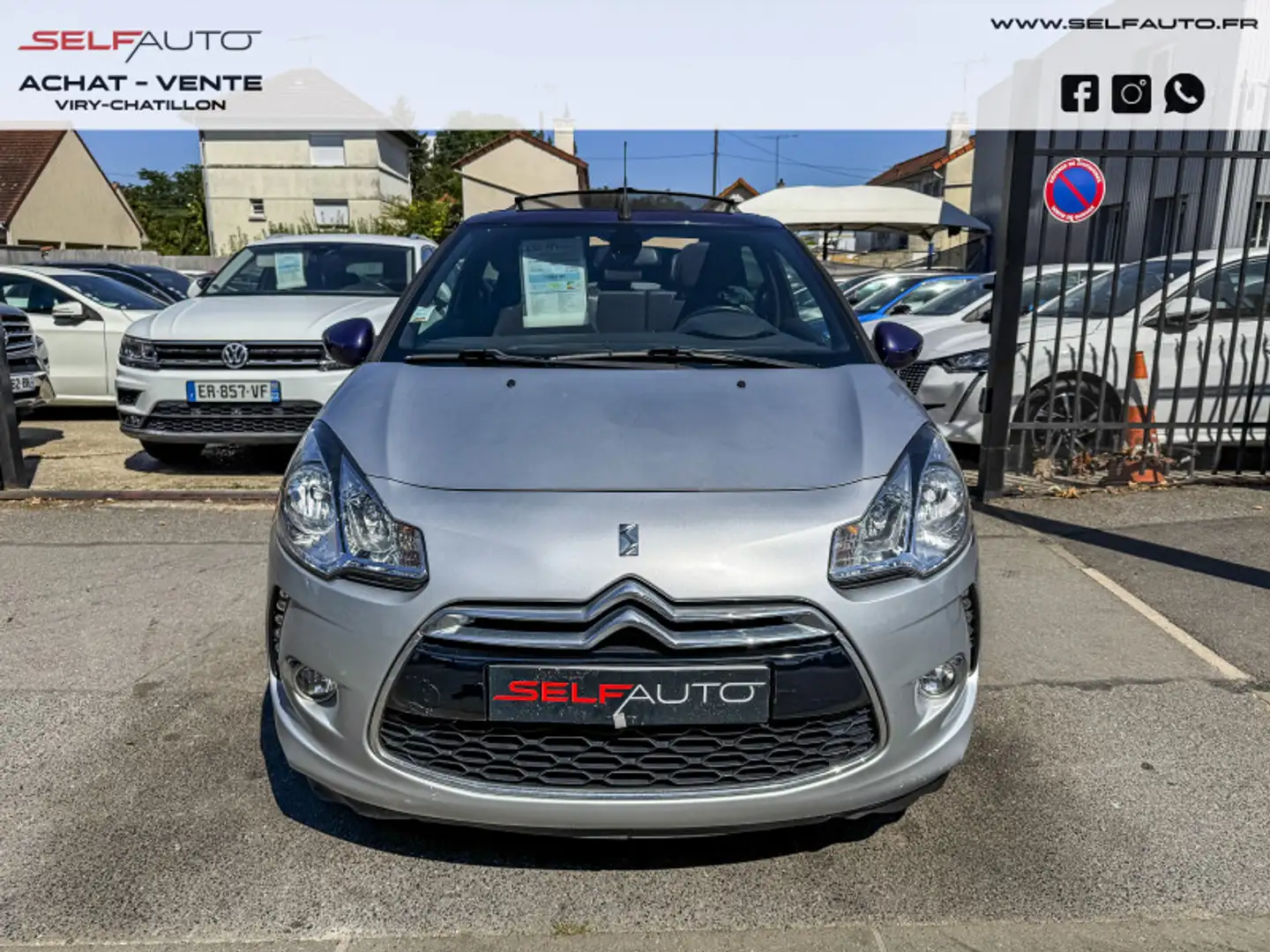 Citroen DS3 1.6 E-HDI90 AIRDREAM SO CHIC BMP6 Gri - 2