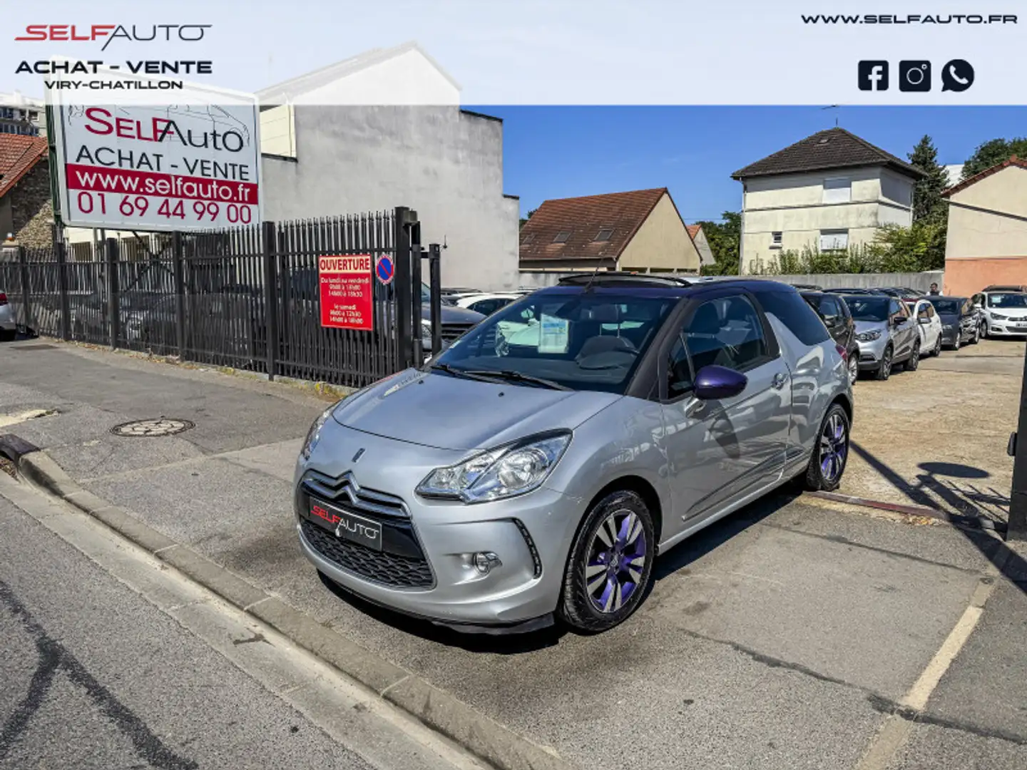 Citroen DS3 1.6 E-HDI90 AIRDREAM SO CHIC BMP6 Gri - 1