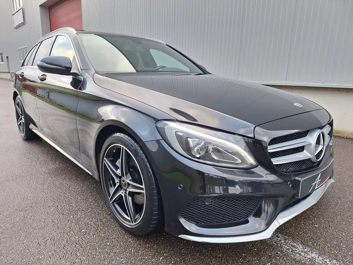 Mercedes-Benz C 160 C 160 T 9G-TRONIC ///AMG Leder/LED/Camera/Zetelvw Nero - 1