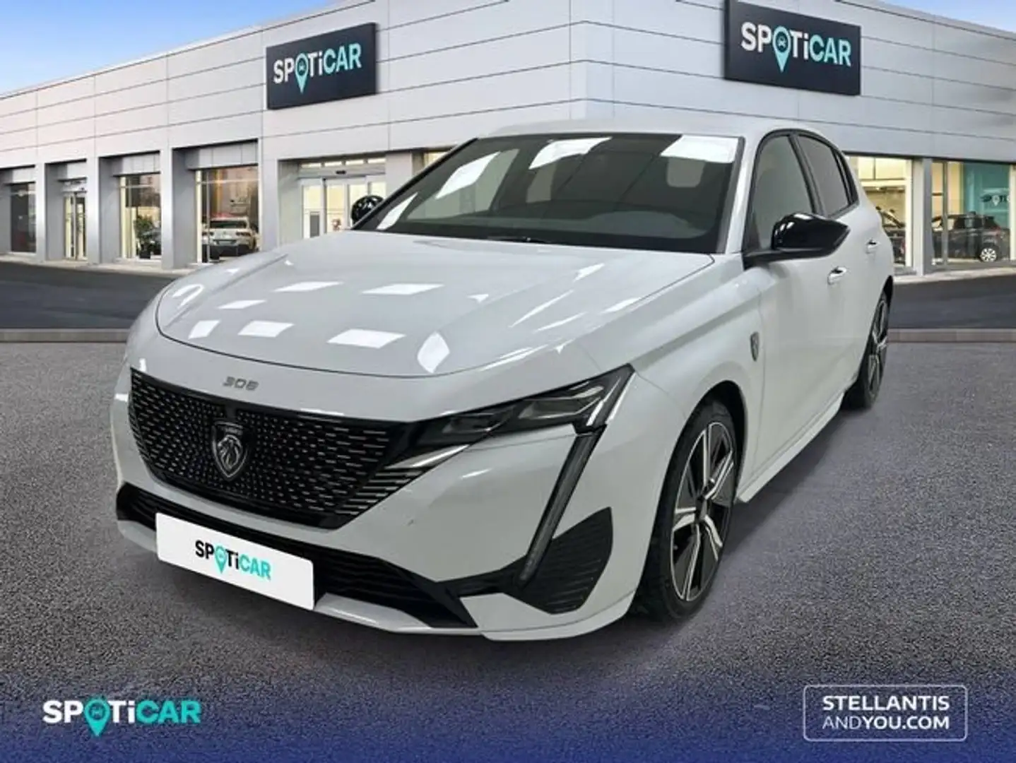 Peugeot 308 1.5 BlueHDi S&S GT EAT8 130 Blanco - 1