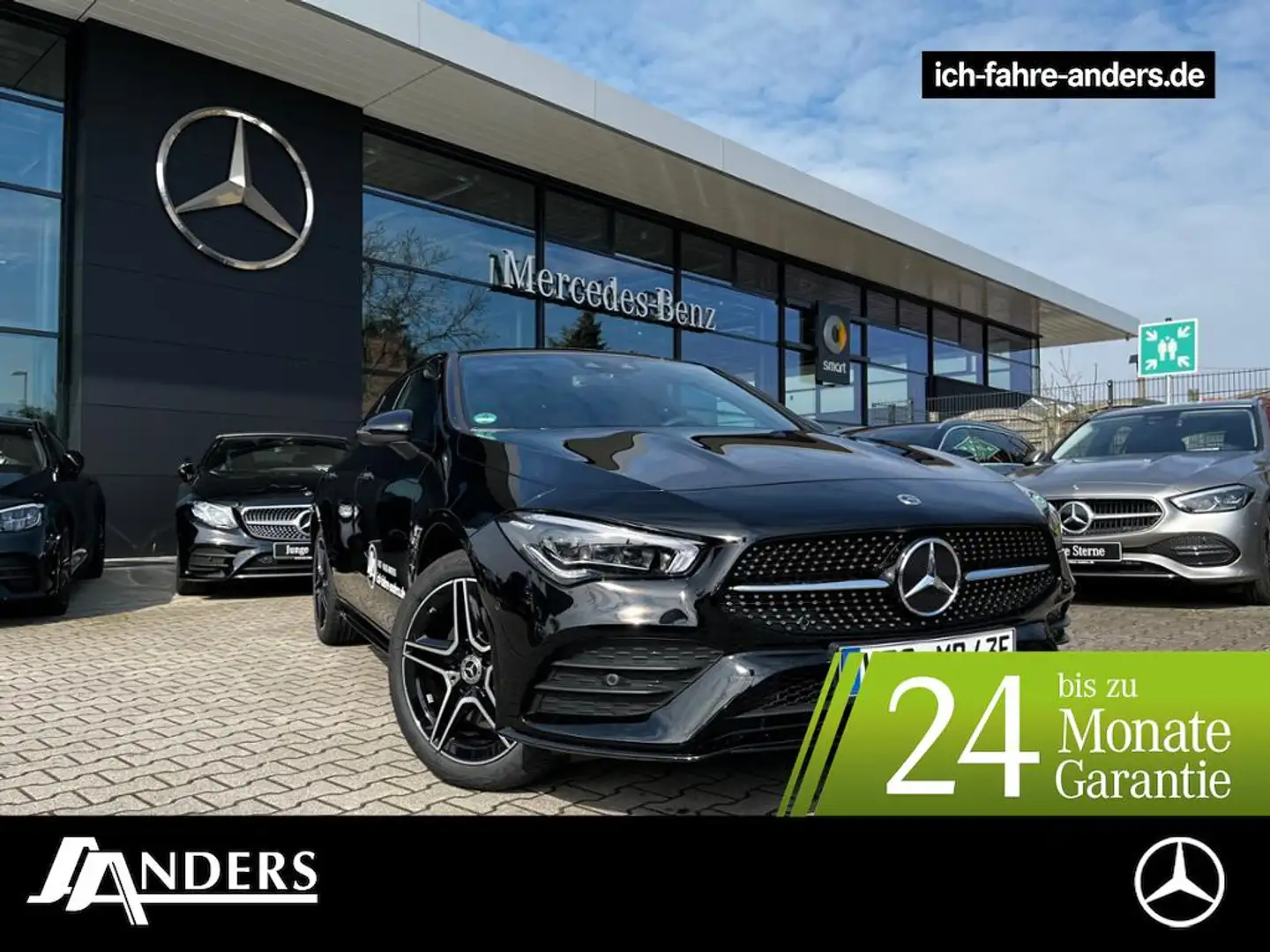 Mercedes-Benz CLA 250 e SB +AMG+SHZ+PDC+Night+S-Sitz+KAM+SpurH Nero - 1