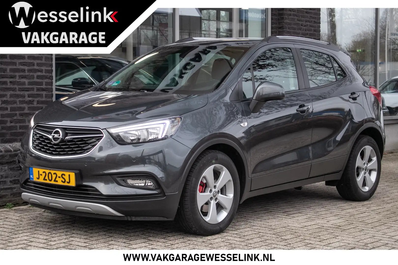Opel Mokka X 1.4 Turbo Innovation - Apple cp / Android auto Gris - 1