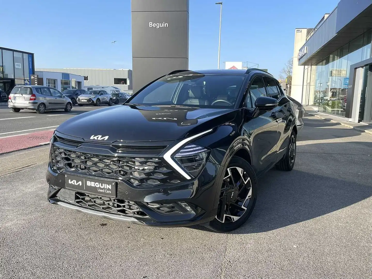 Kia Sportage 1.6 T- AWD PHEV GT Line Schwarz - 1