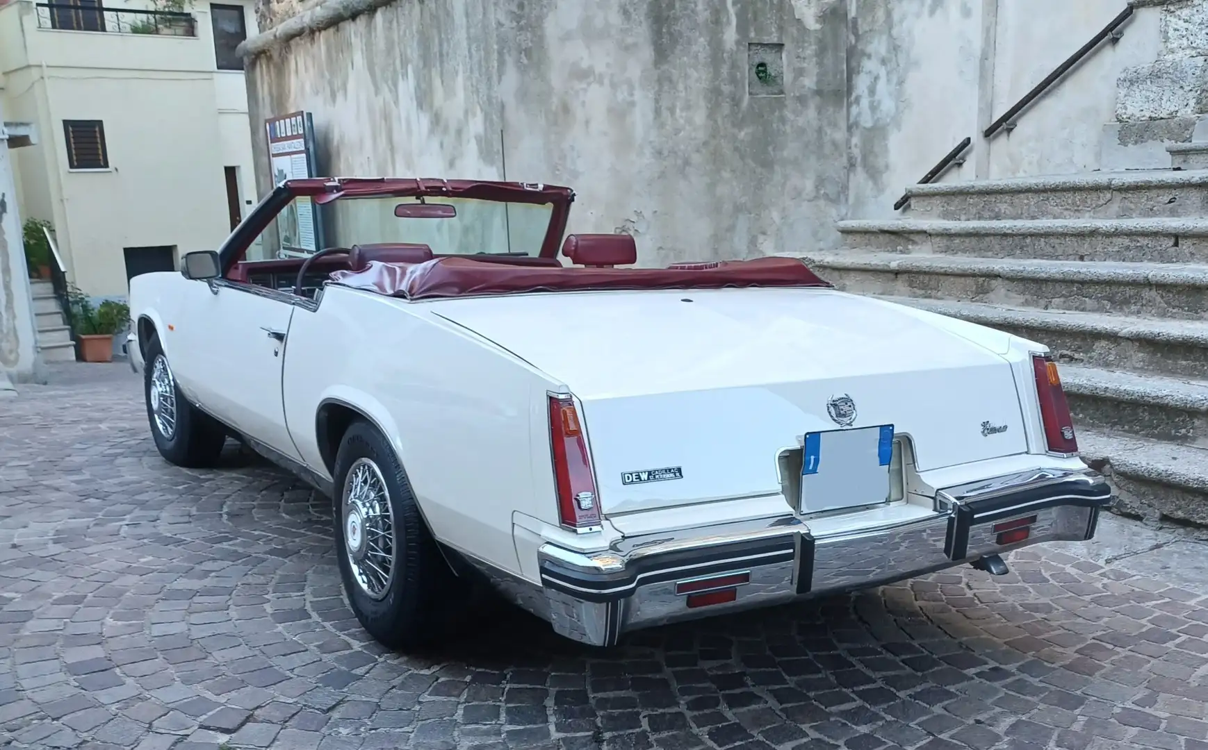 Cadillac Eldorado Convertible White - 2