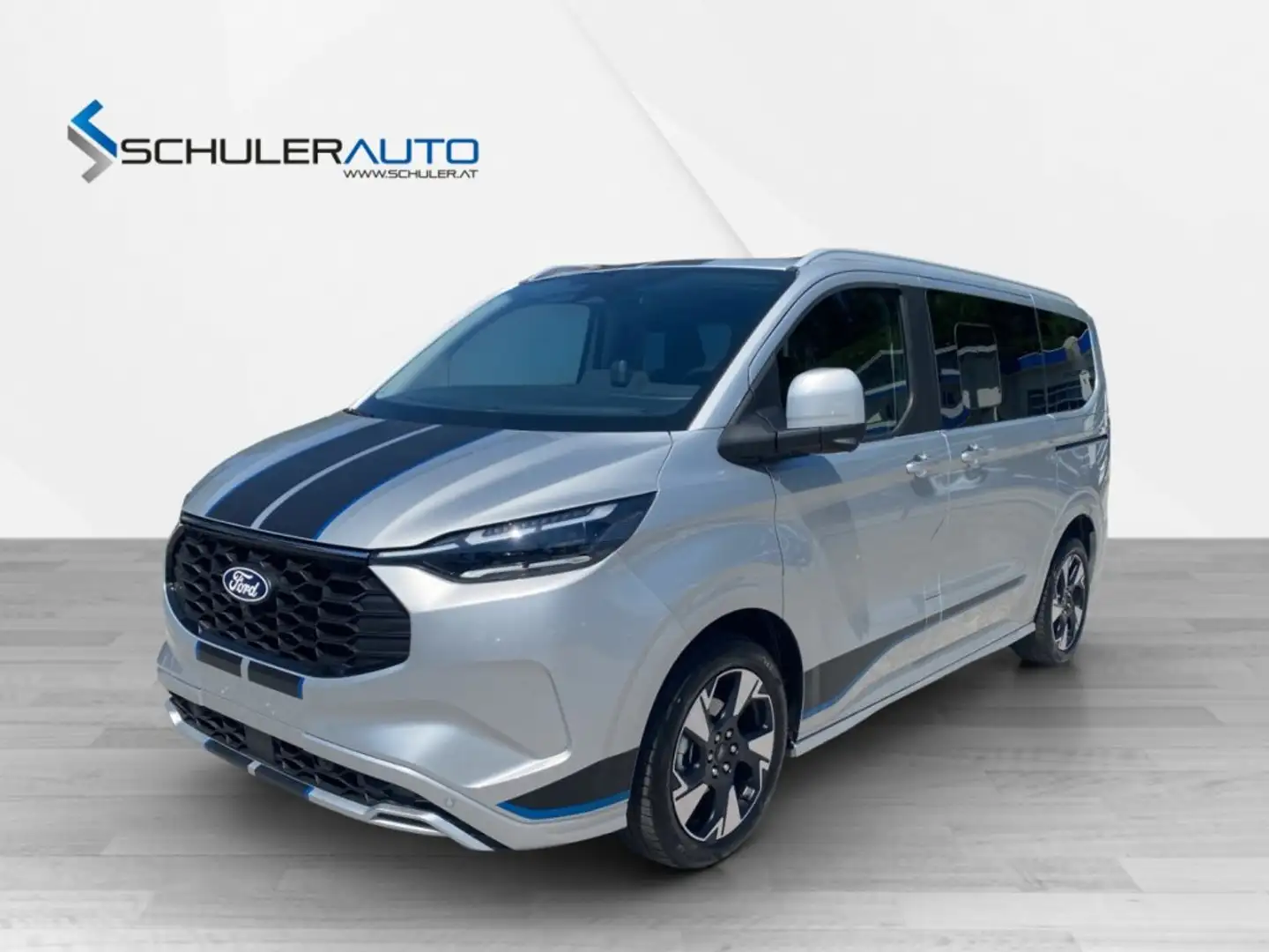 Ford Transit Custom Tourneo Custom 2,5Duratec PHEV L1 SPORT 233PS Silber - 1