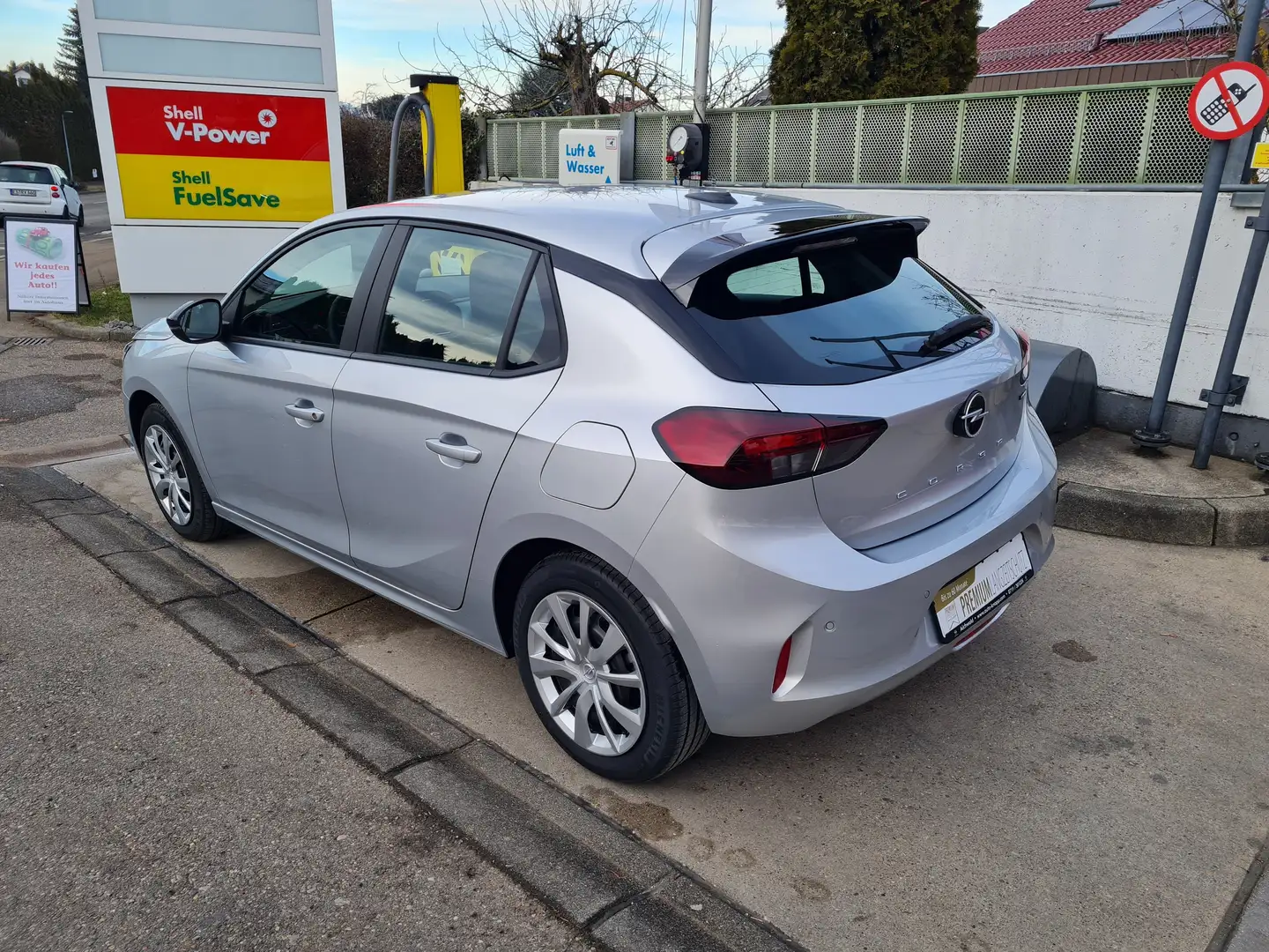 Opel Corsa F Facelift MHEV Edition*eDCT-6*SHZ*LHZ*PDC* Zilver - 2