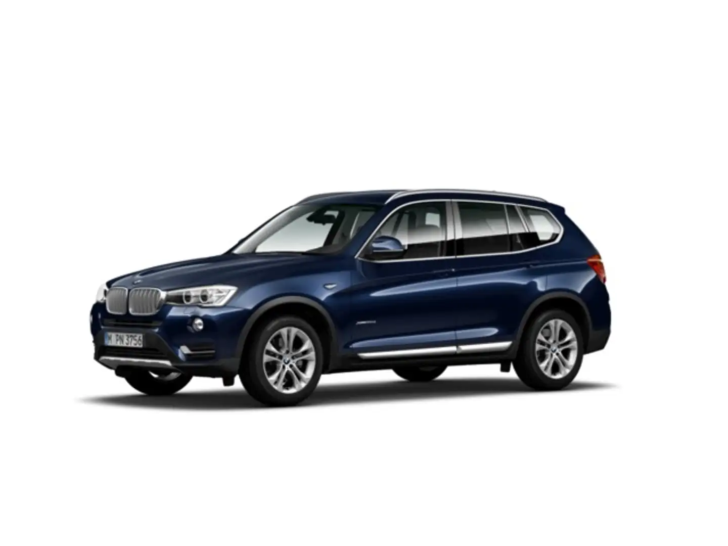 BMW X3 xDrive 20dA Bleu - 2