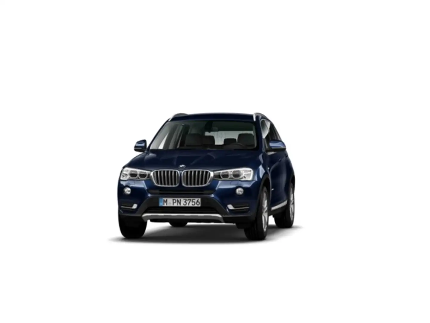 BMW X3 xDrive 20dA Bleu - 1