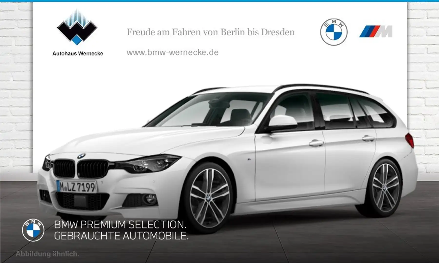 BMW 320 d Touring Head-Up HiFi DAB LED WLAN RFK Shz Wit - 1