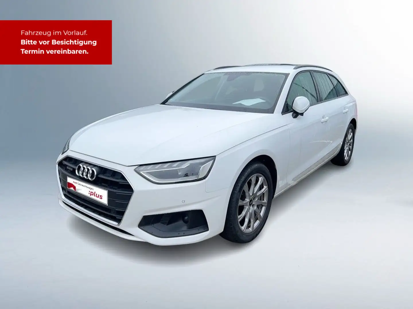Audi A4 40 TDI quattro LED AHK Navi RFK Blanc - 2