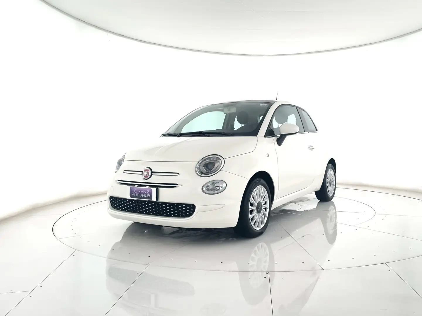 Fiat 500 1.2 Lounge easypower Gpl 69cv TETTO PANO+LED+NEOPA White - 2