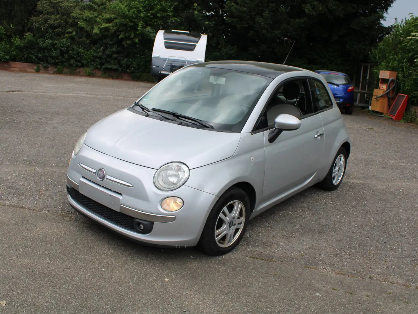 Fiat 500 Lounge Silber - 2