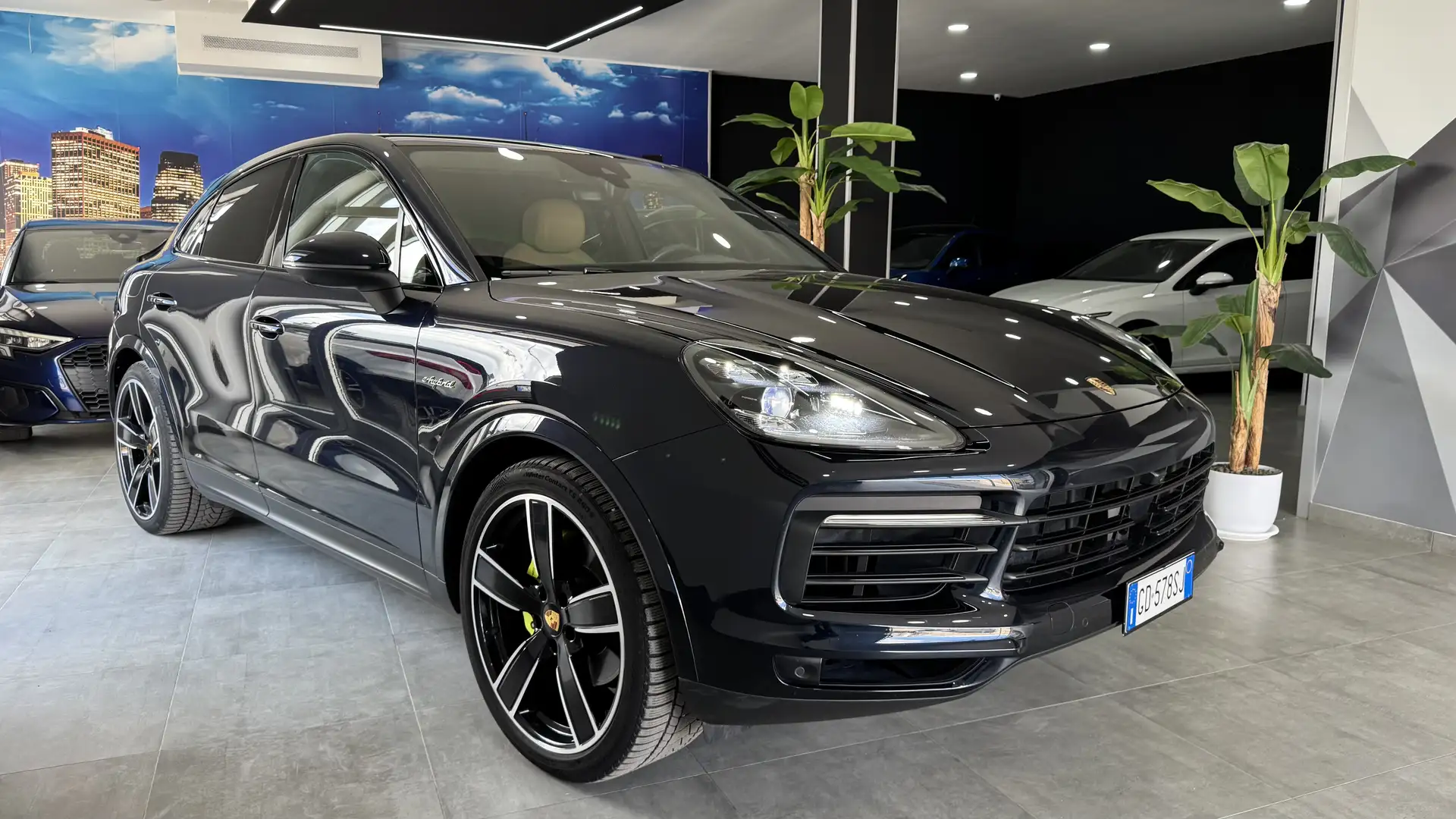 Porsche Cayenne 3.0 hybrid S tiptronic Blu/Azzurro - 2