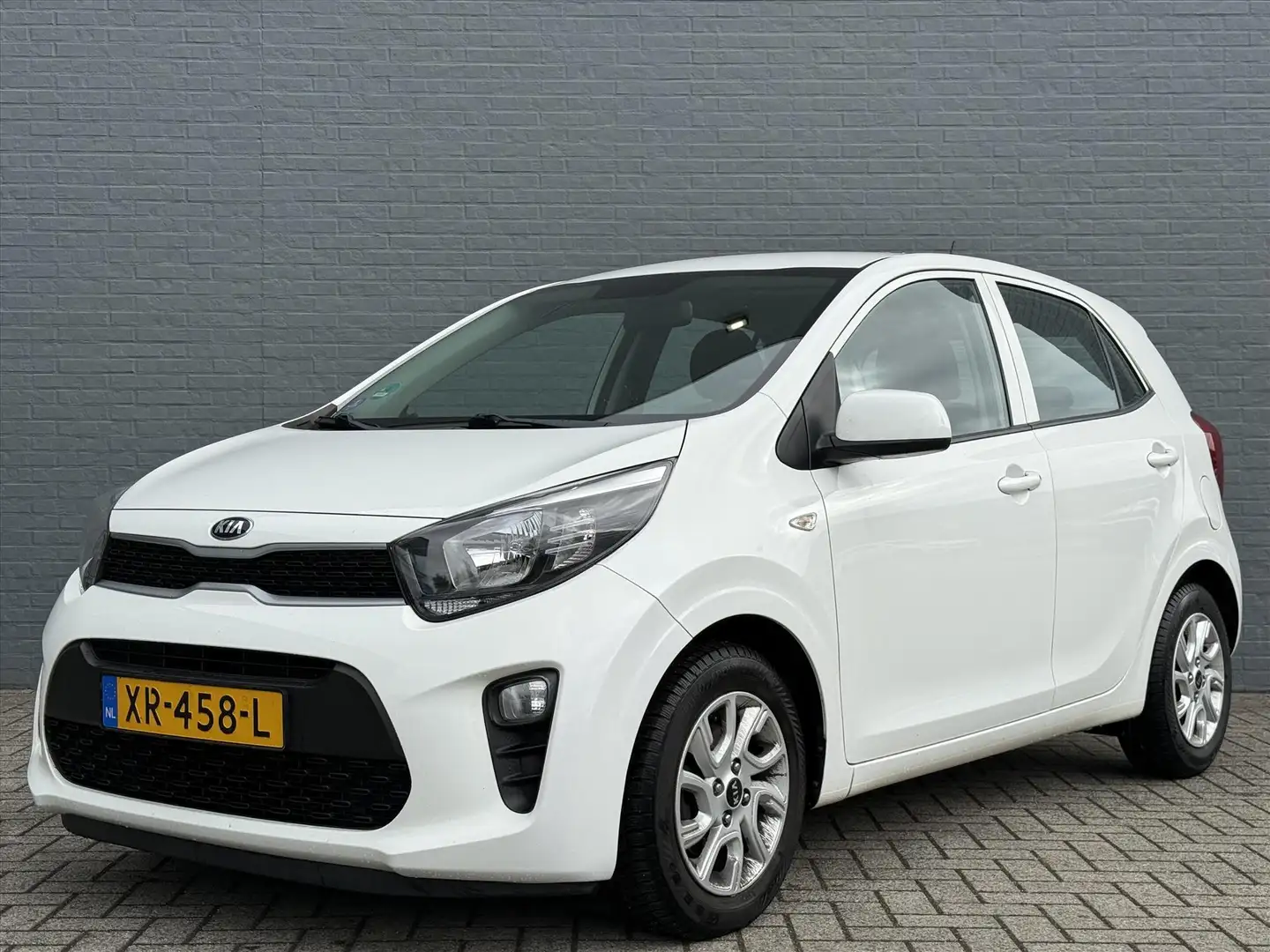Kia Picanto 1.0 CVVT EconomyPlusLine I Airco Bianco - 2