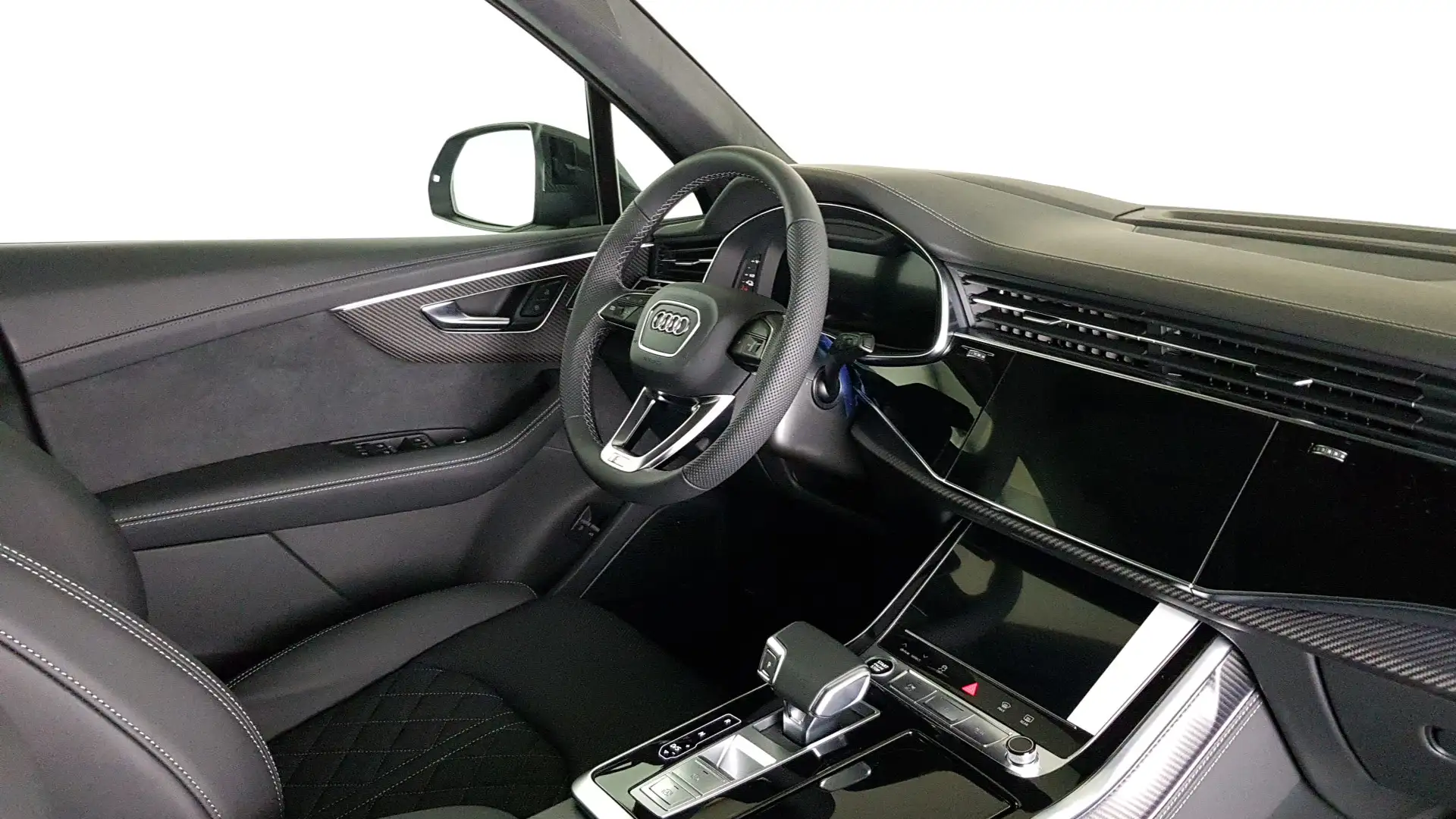 Audi Q7 3.0 tfsi e S line plus quattro 490cv tiptronic 5p. Blu/Azzurro - 2