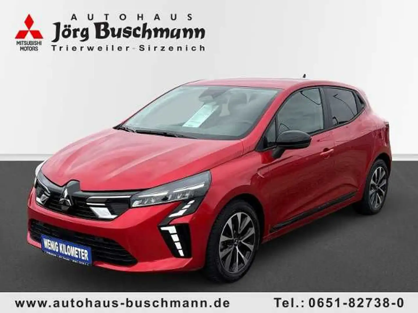 Mitsubishi Colt 1,0 T PLUS,Klima,SHZ,PDC,LED,RFK Rot - 1