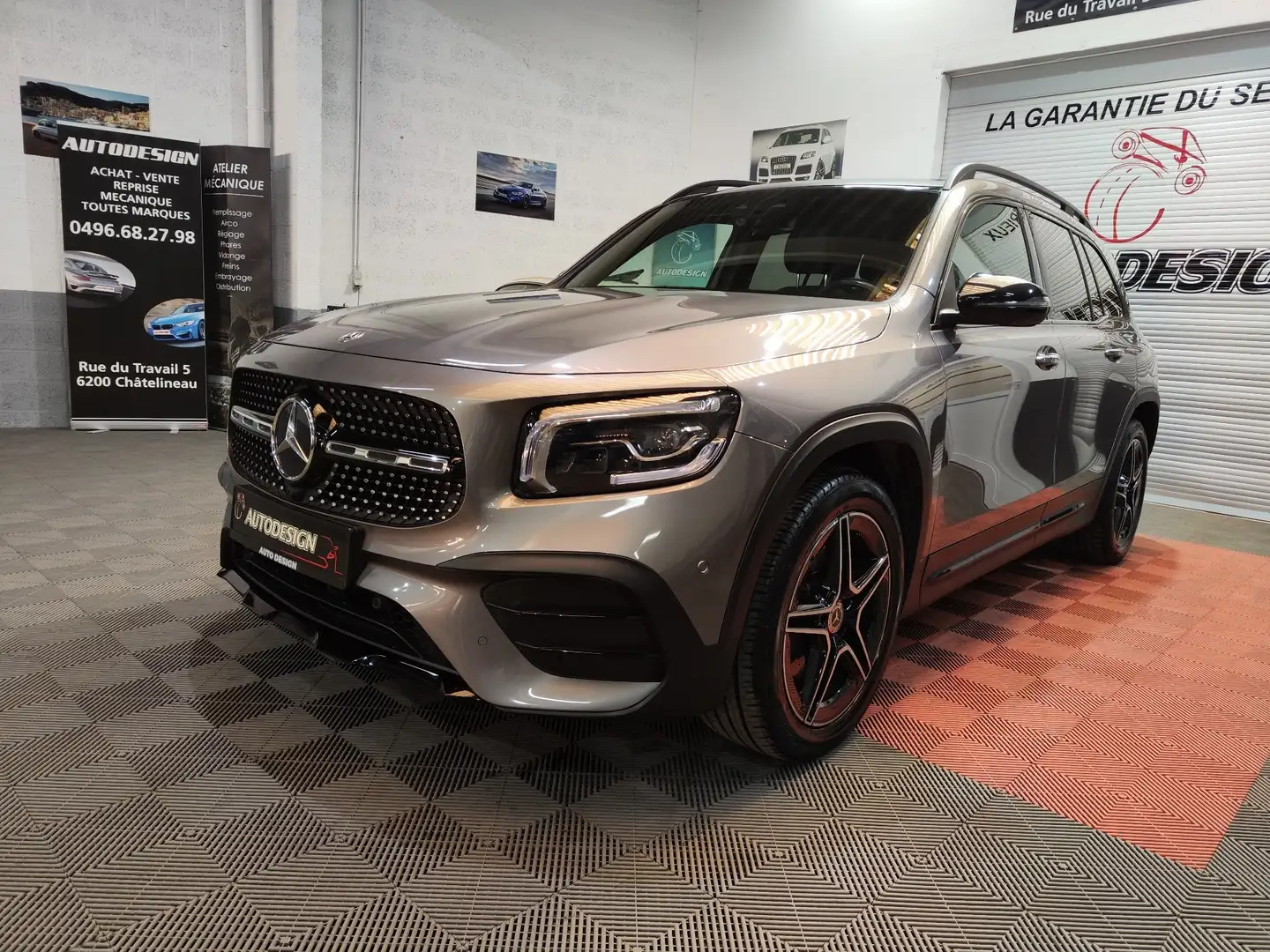 Mercedes-Benz GLB 180 d Business Solution Essential ** pack AMG ** Grey - 2