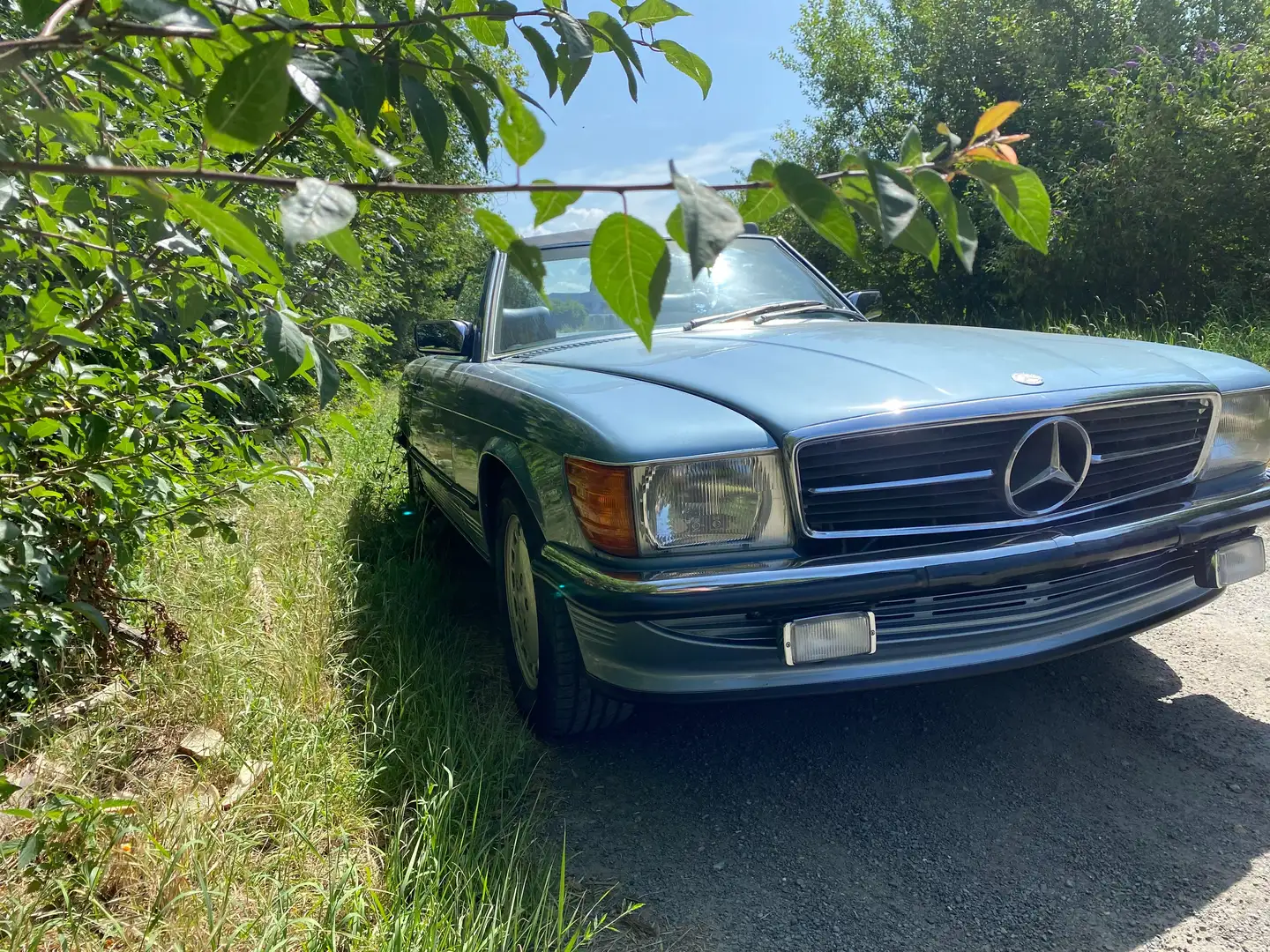 Mercedes-Benz SL 560 Albastru - 2
