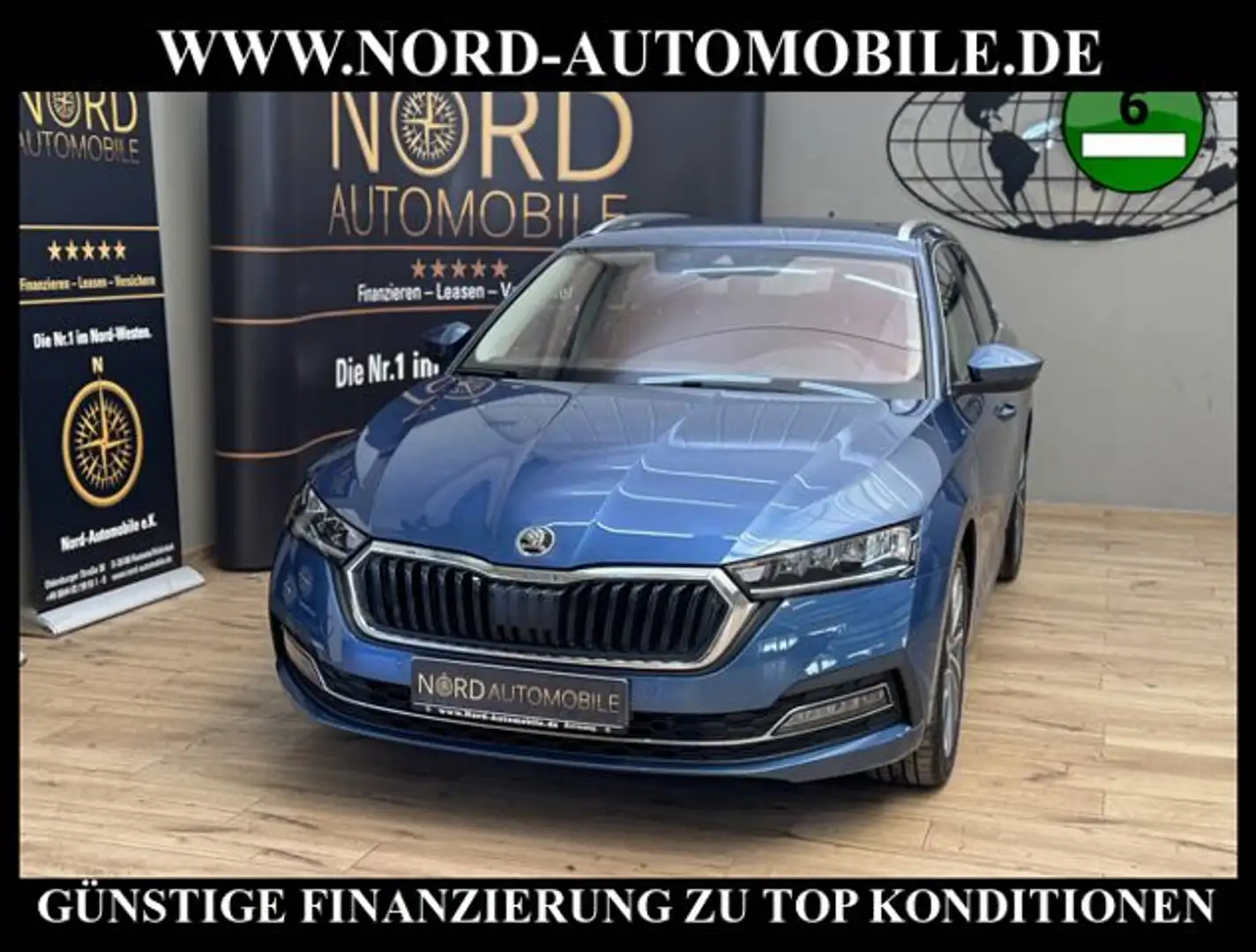 Skoda Octavia iV Combi 1.4 TSI DSG Navi/LED/18" Blau - 1