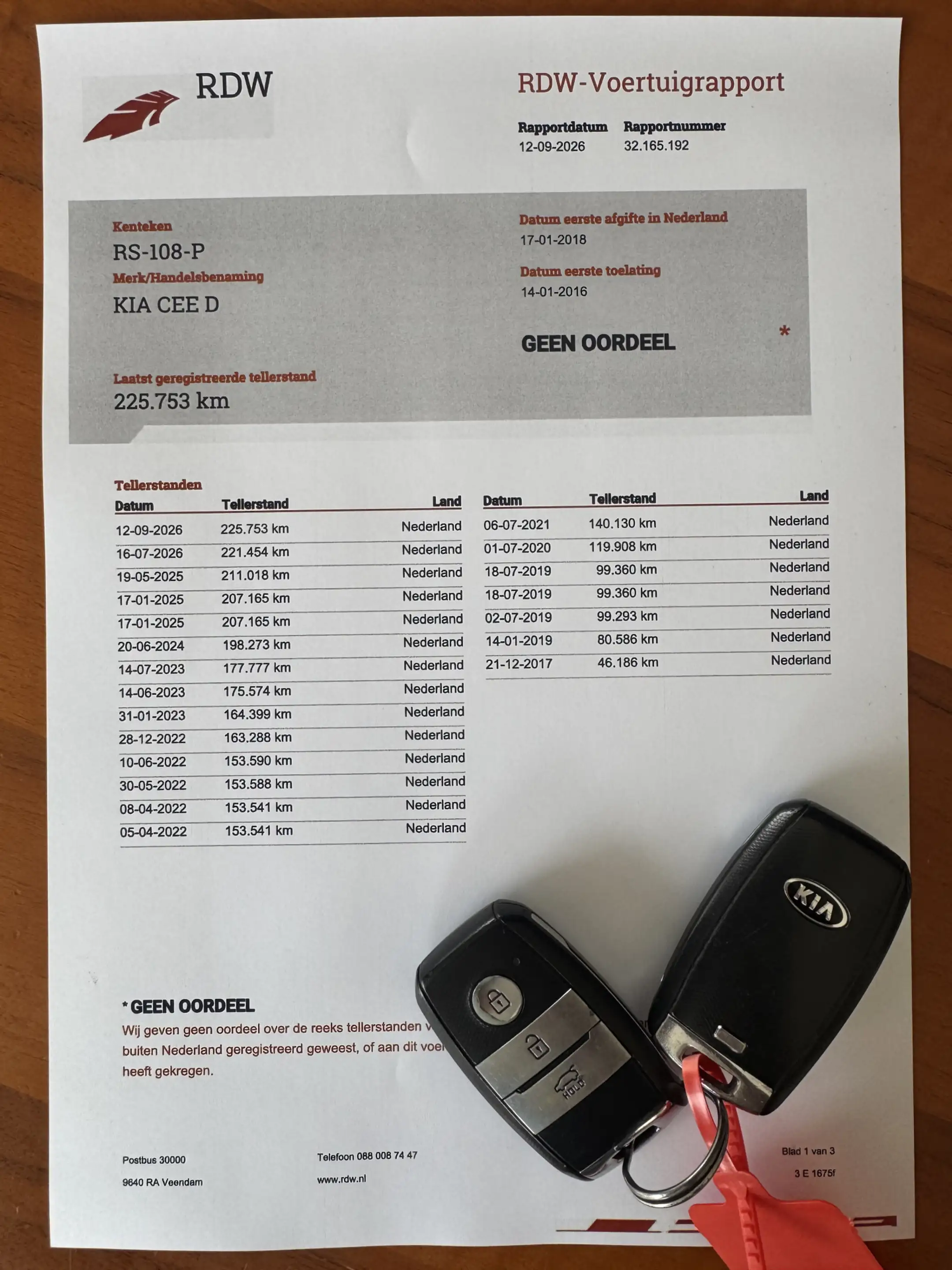 Kia Ceed / cee'd 1.6 CRDi . GT-Line. AUTOMAAT/CAMERA/CLIMA/NW APK — photo 27