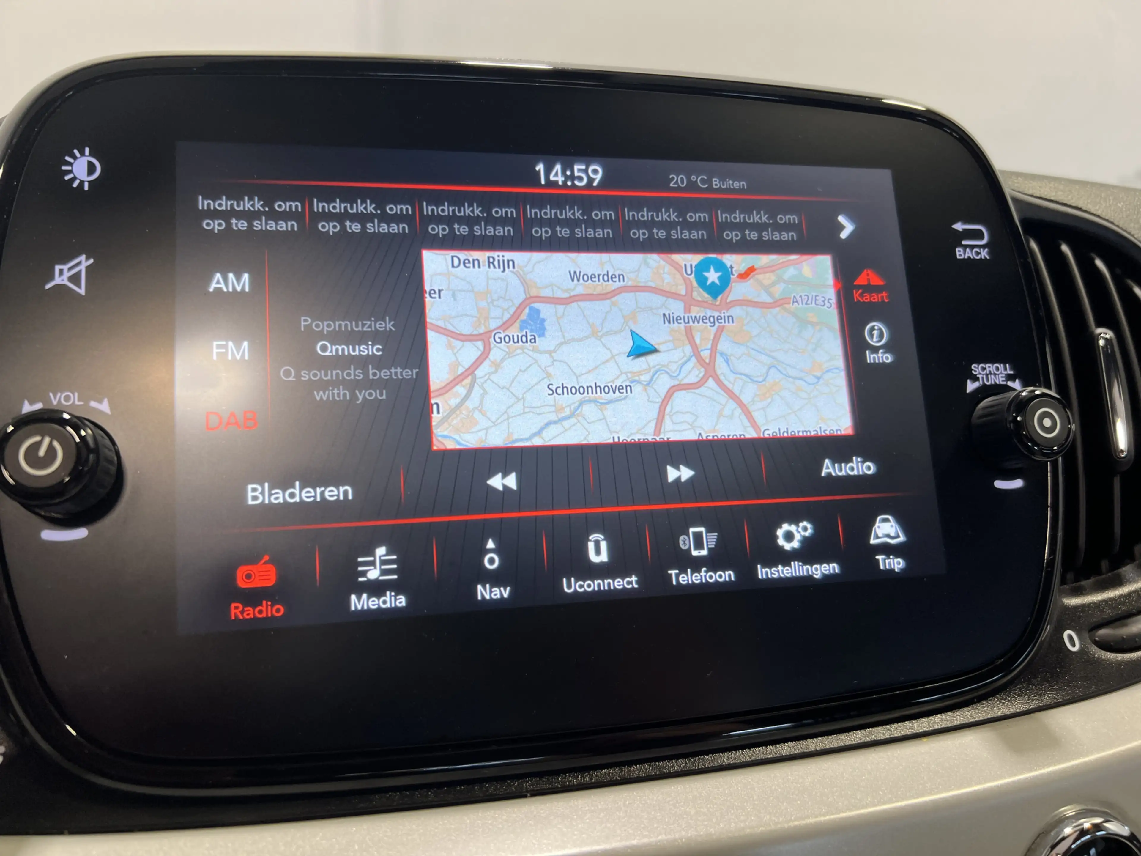 Fiat 500C 1.2 Star Cabrio Navigatie/Android/Apple Carplay | — photo 21