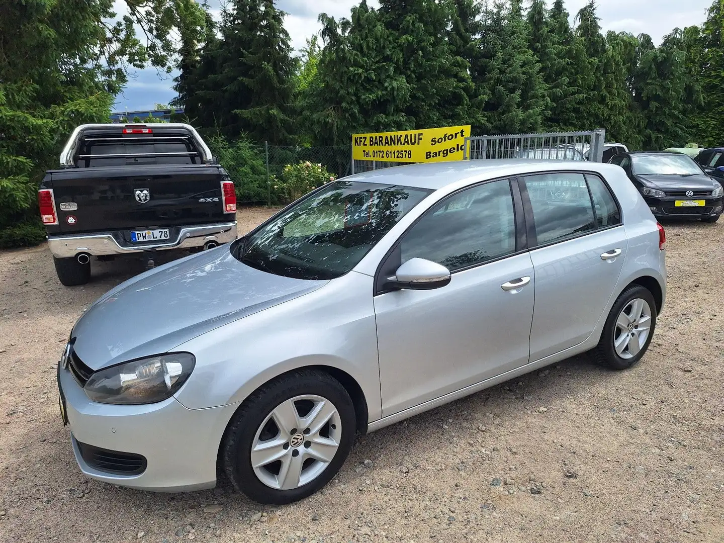 Volkswagen Golf 1.6 Comfortline 2.deut.H. Tüv neu!! Silber - 2