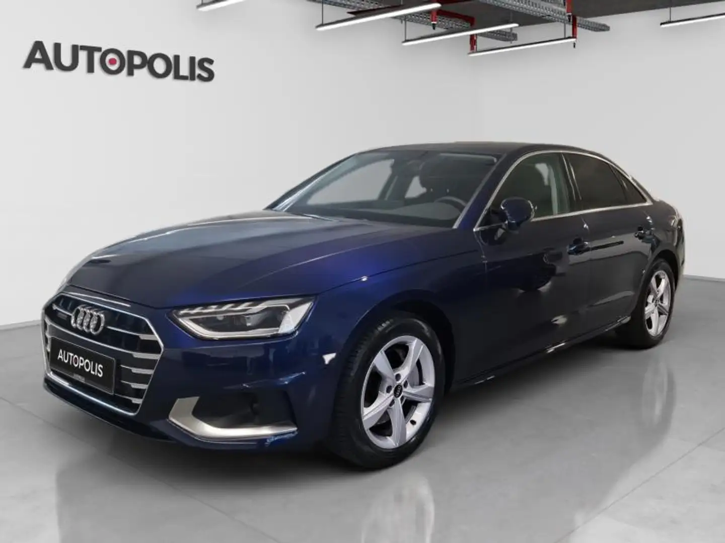Audi A4 quattro advanced Bleu - 1