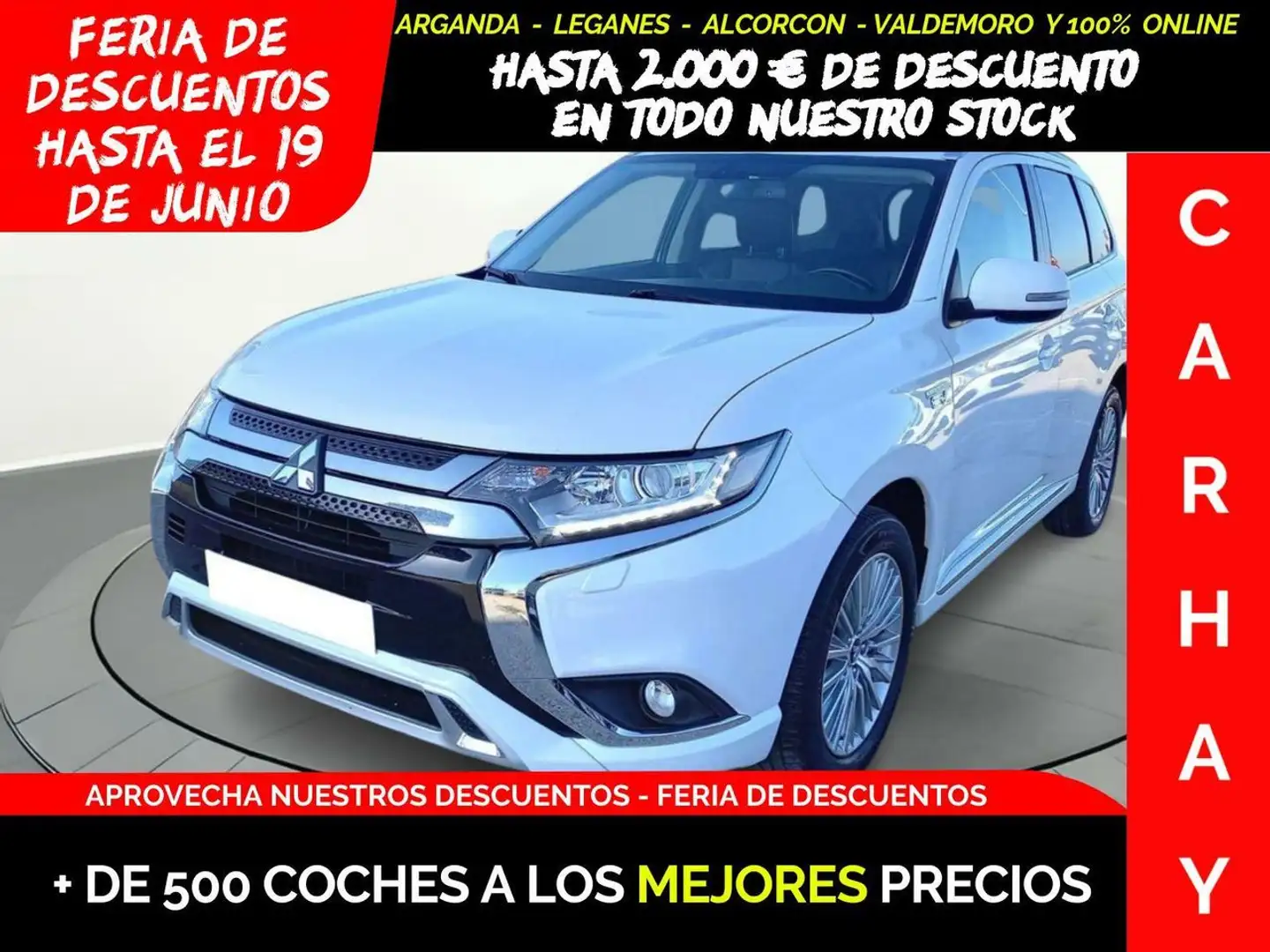 Mitsubishi Outlander 2.4 PHEV MOTION 4WD PLUG IN Weiß - 1