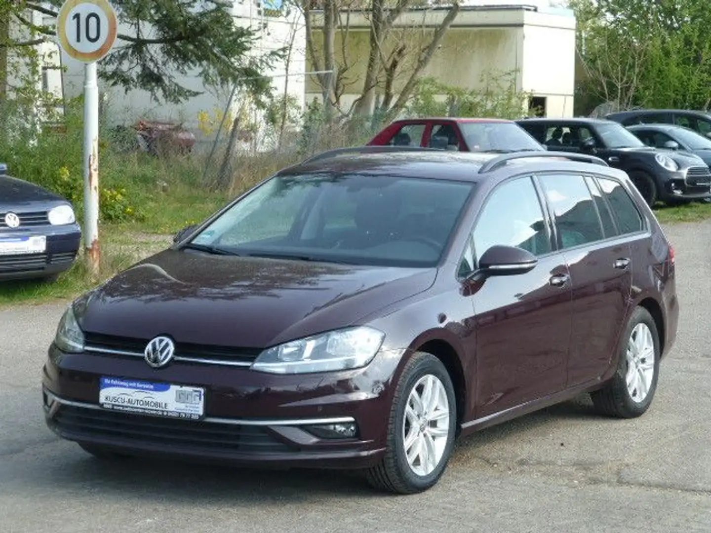 Volkswagen Golf VII VariantStart-Stopp-Scheckheft-Klima-AHK Violett - 1