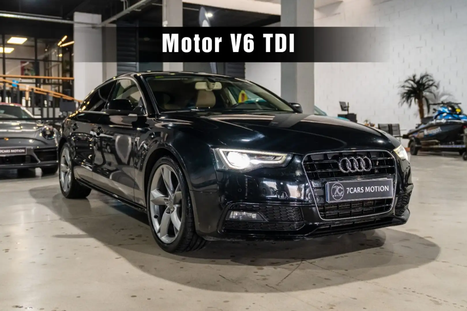 Audi A5 Sportback 3.0TDI S line edition 204 Schwarz - 1