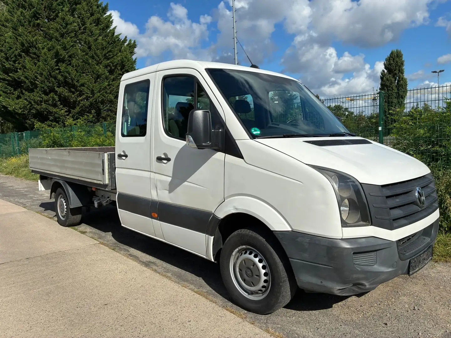 Volkswagen Crafter Crafter Pritsche 35 lang L3 Doppelkabine Weiß - 1