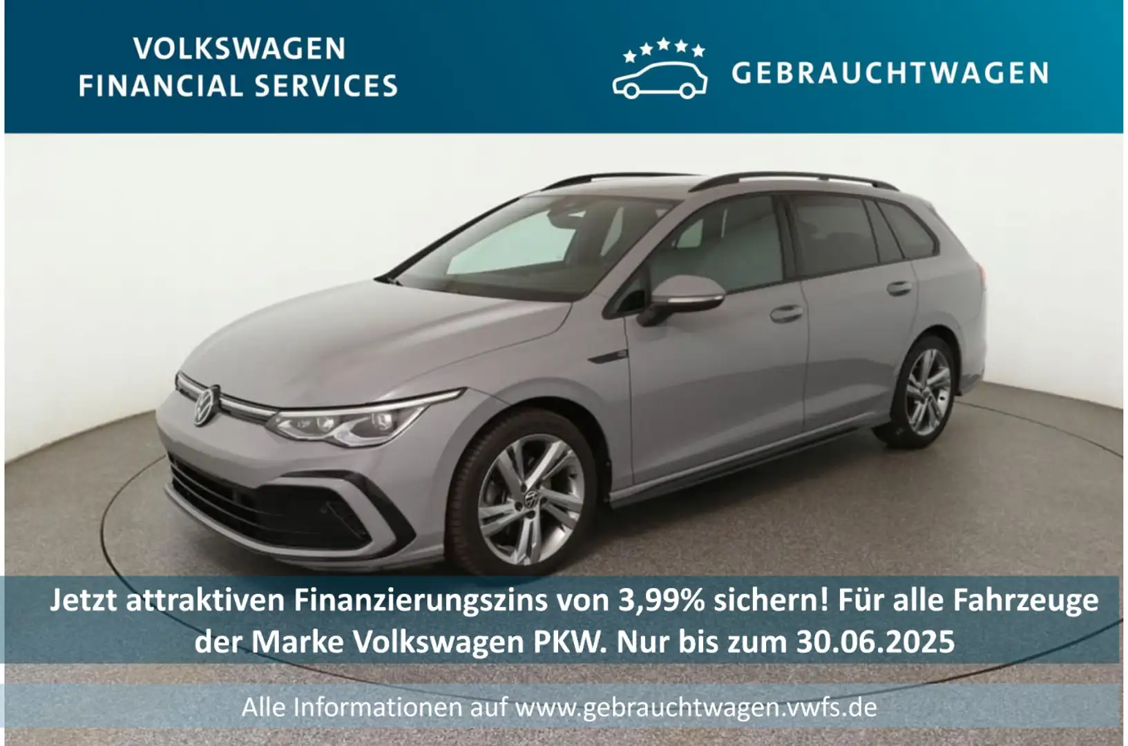 Volkswagen Golf Variant R-Line 1.5 eTSI DSG RFK*PDC*Tempo*S Grau - 1