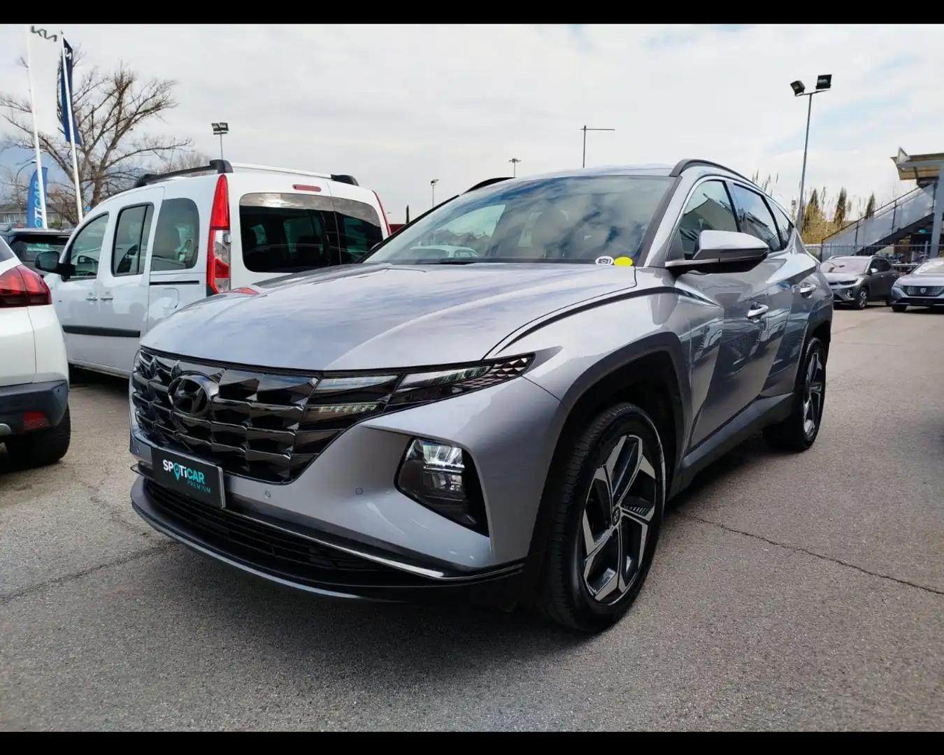 Hyundai TUCSON 1.6 HEV Xline Hyundai Smart Sense+ Advanced Argento - 1