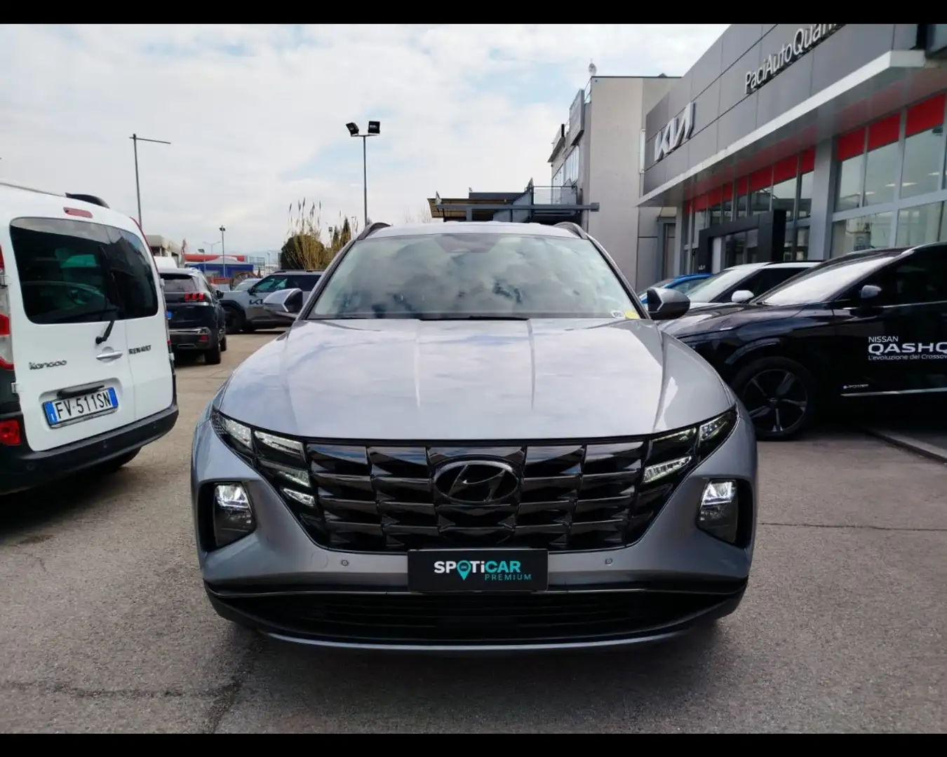 Hyundai TUCSON 1.6 HEV Xline Hyundai Smart Sense+ Advanced Argento - 2