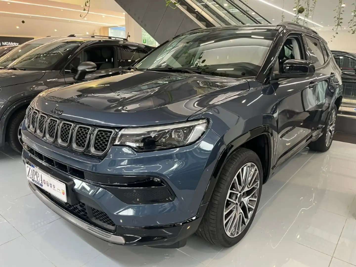 Jeep Compass 1.5 Turbo T4 130 CV MHEV 2WD Summit Blauw - 1