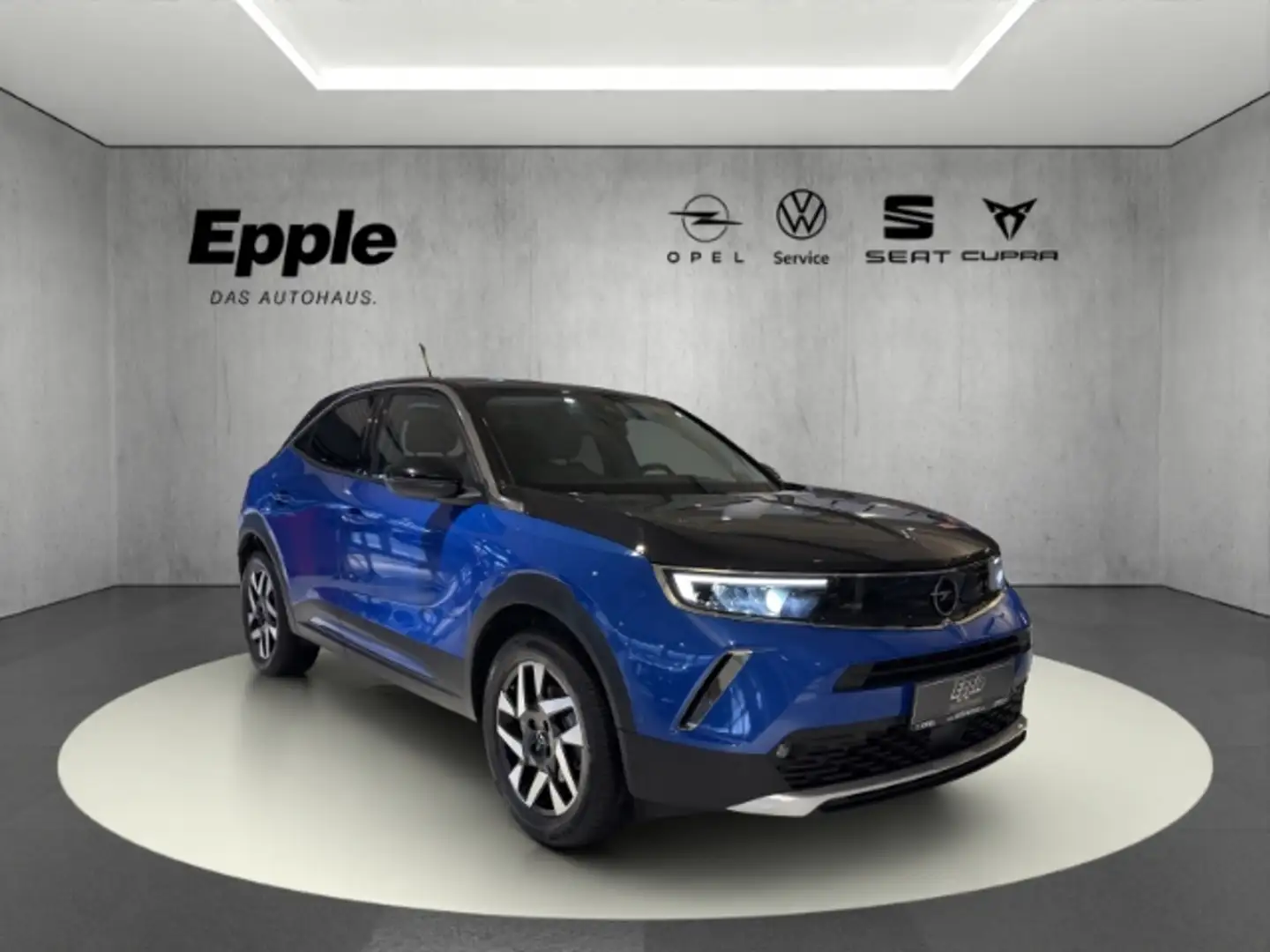 Opel Mokka-E Elegance SHZ LHZ PDC v+h Keyless Entry uvm Blau - 1