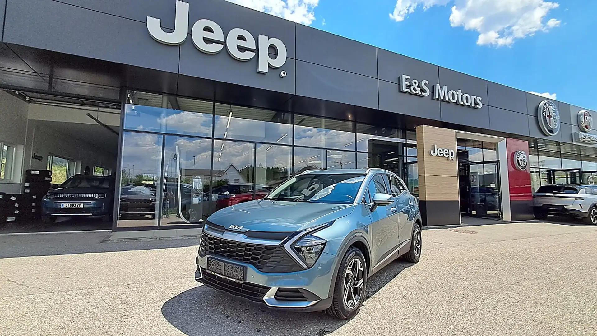 Kia Sportage 1,6 TGDI Silber Grau - 1
