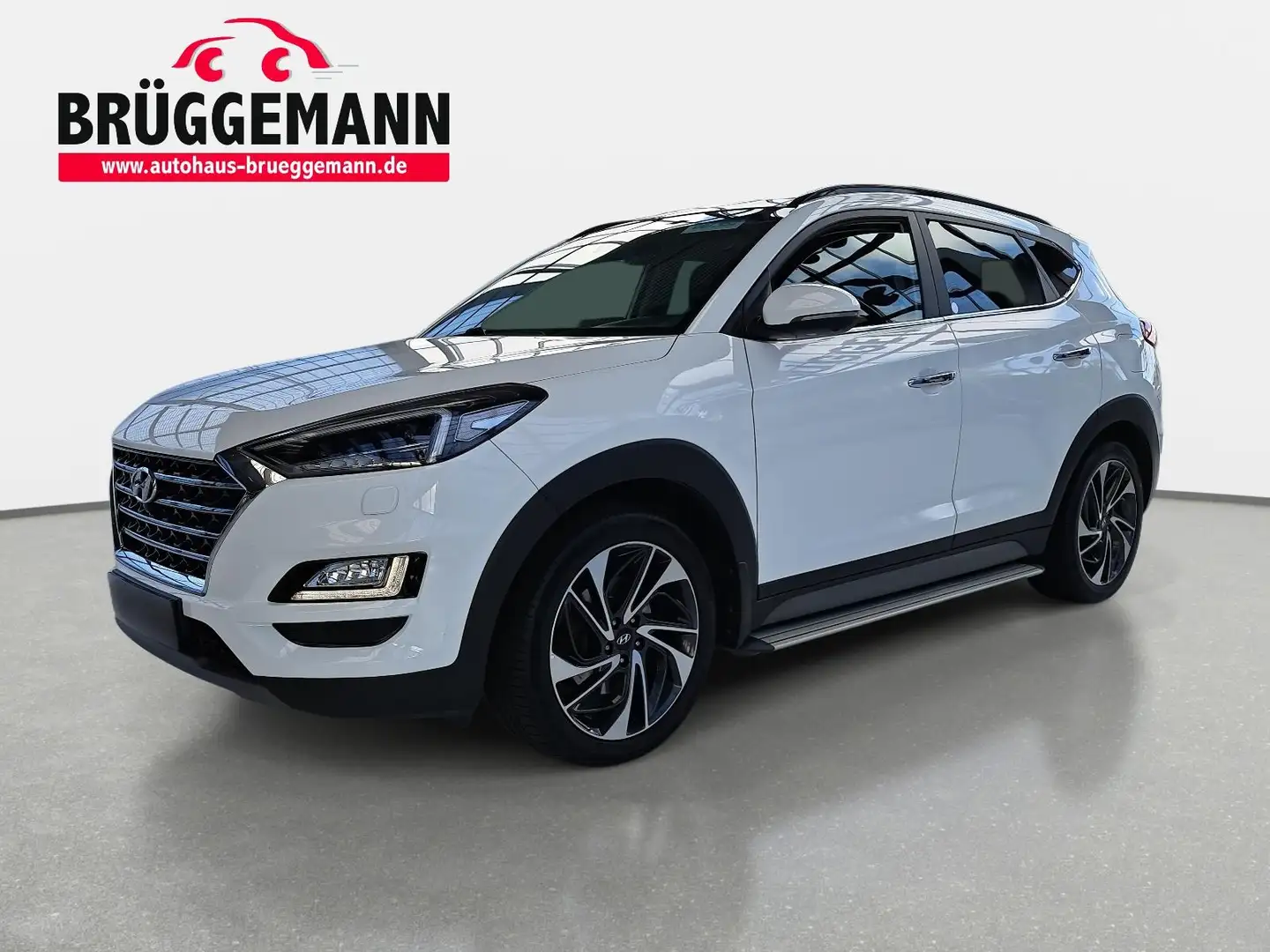 Hyundai TUCSON TUCSON 1.6 T-GDI DCT AWD PREMIUM PANO AHK LEDER Weiß - 1