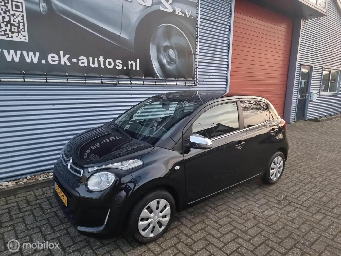 Citroen C1 1.0 e-VTi Style. 5-deurs, Airco, Bluetooth, NAP Schwarz - 2