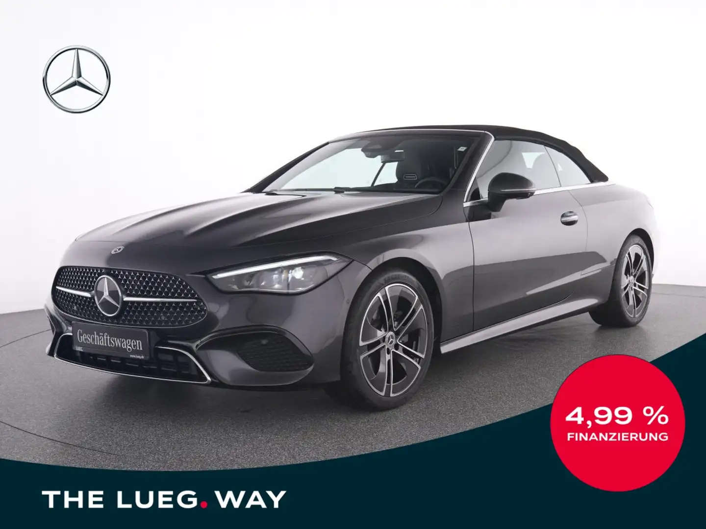 Mercedes-Benz CLE 180 Cabrio AVANTGARDE+19"+AHK+SITZKLIMA+360° Gris - 1