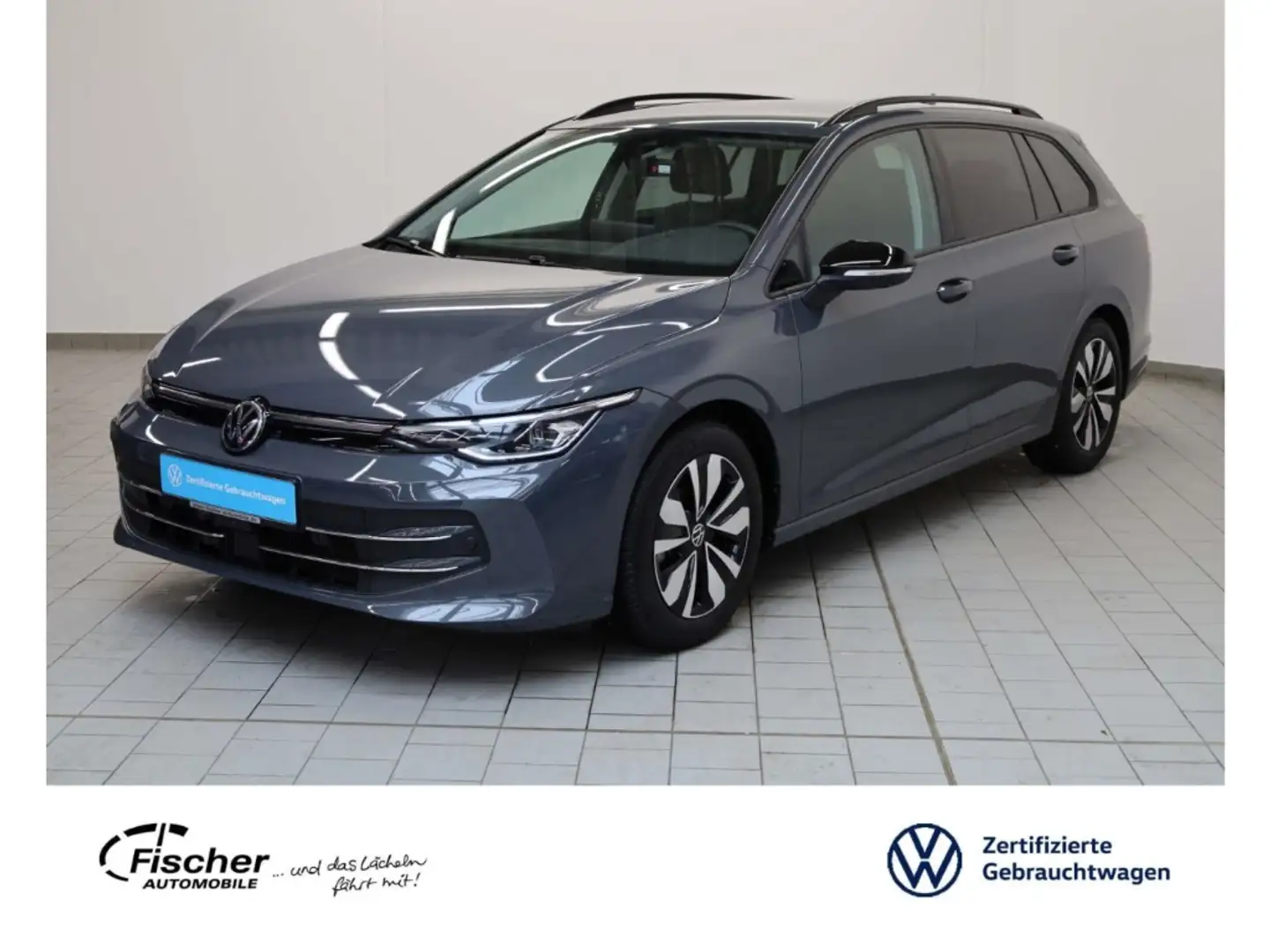 Volkswagen Golf Variant 1.5 eTSI GOAL DSG AHK/LED/NAV/RFK Grau - 1